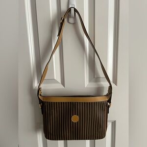 Fendi Penguin Stripe Shoulder Bag